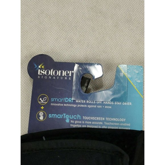 Isotoner Smart Dri Fleece Lined Gloves Large - Picture 11 of 11